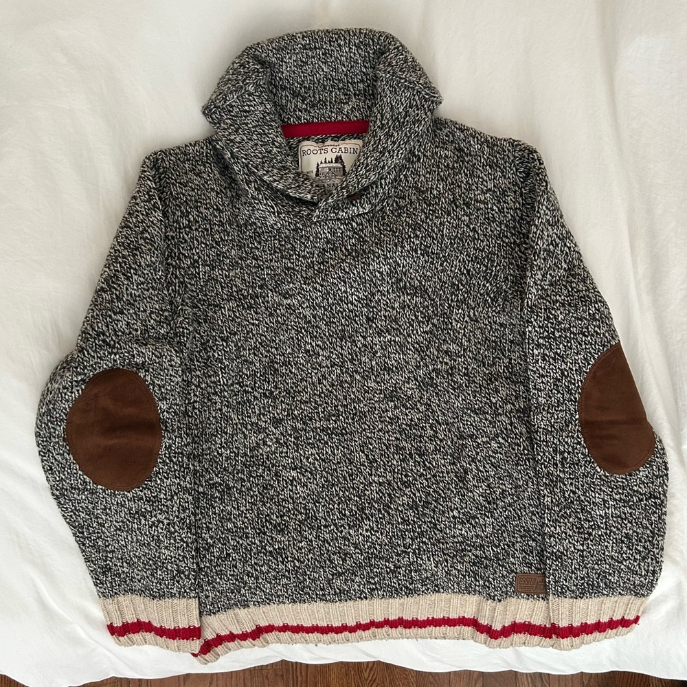 Mens Roots Cabin Sweater